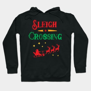 sleigh crossing Hoodie